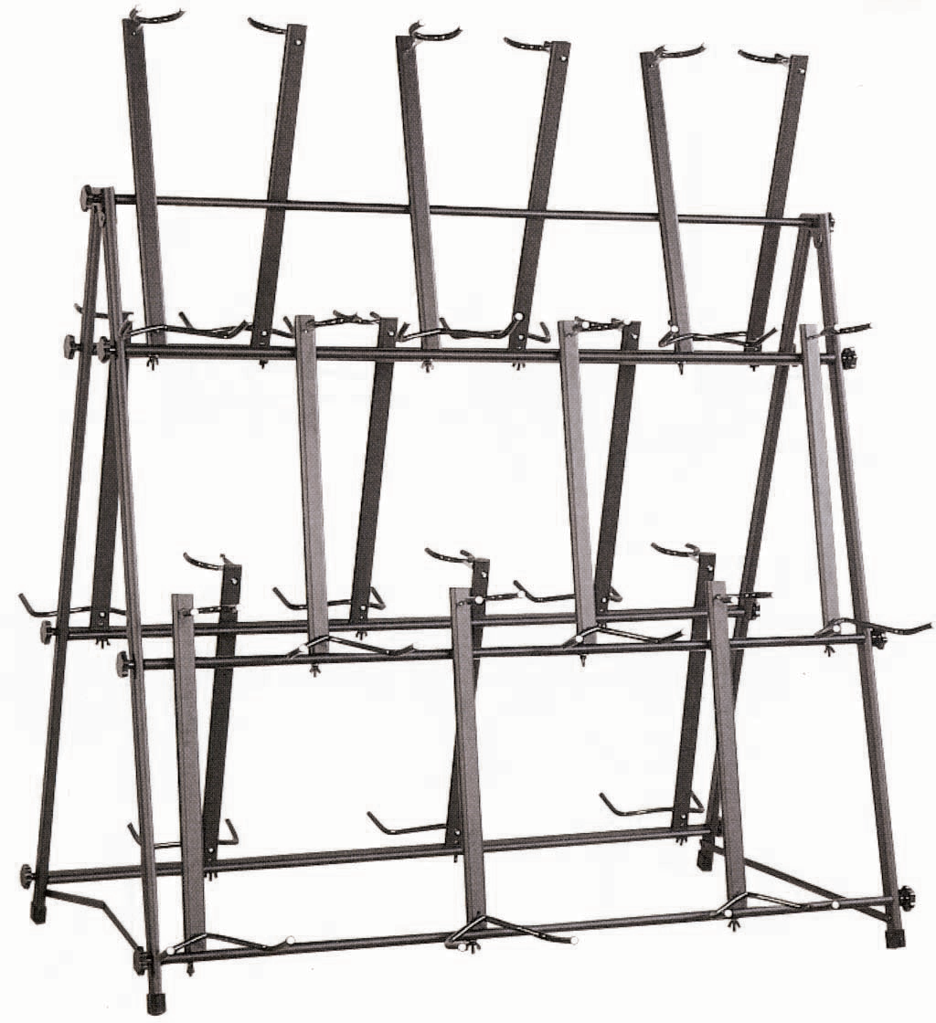 CPK | GS218 | 18 Guitar Display Stand | Black CPK | GS218 | 18 Guitar Display Stand | Black